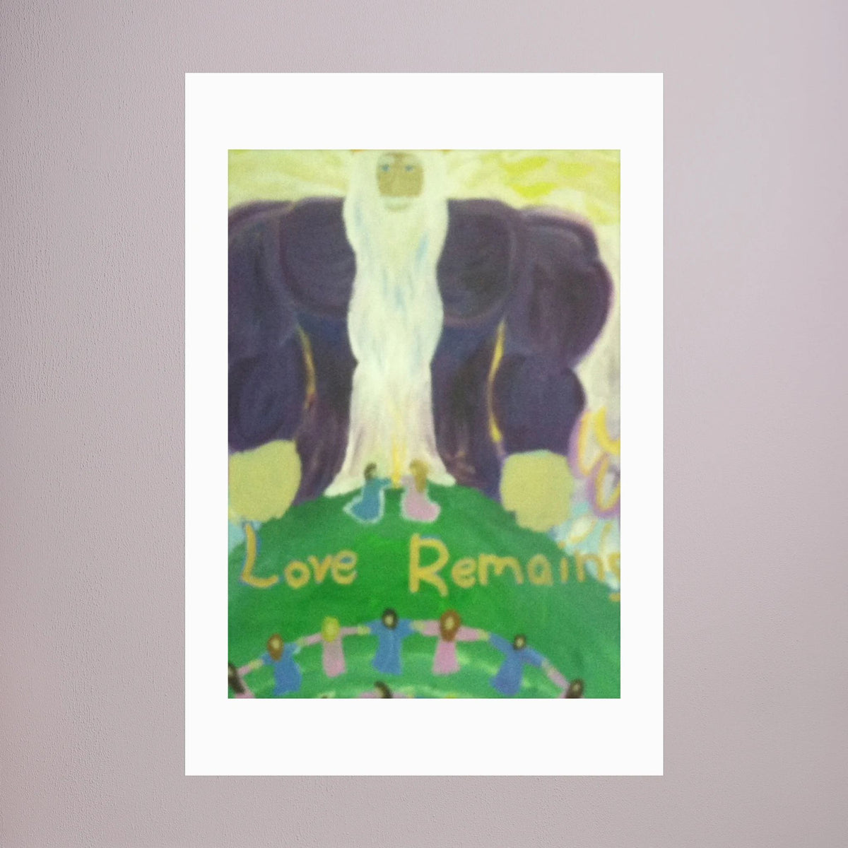 Paper Print art of JL : Love Remains