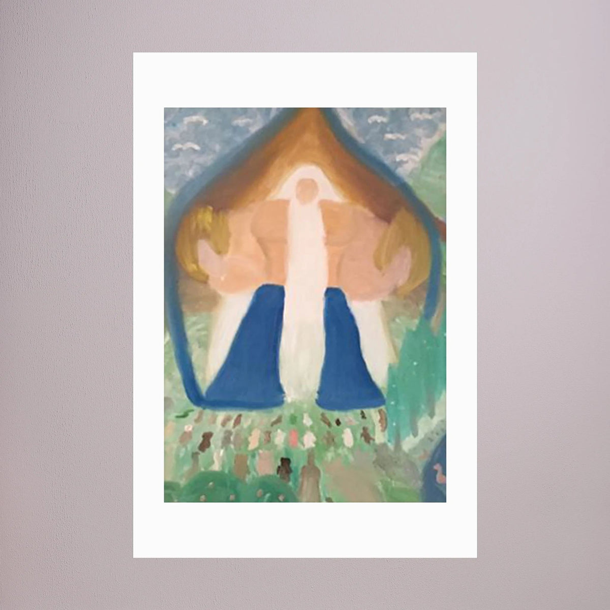 Paper Print art of JL : Garden of Edin 2