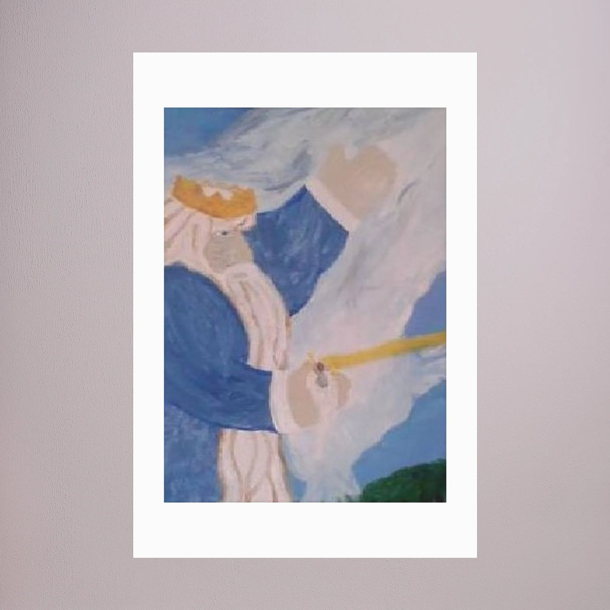 Paper Print art of JL : The Ascension of Jesus Christ