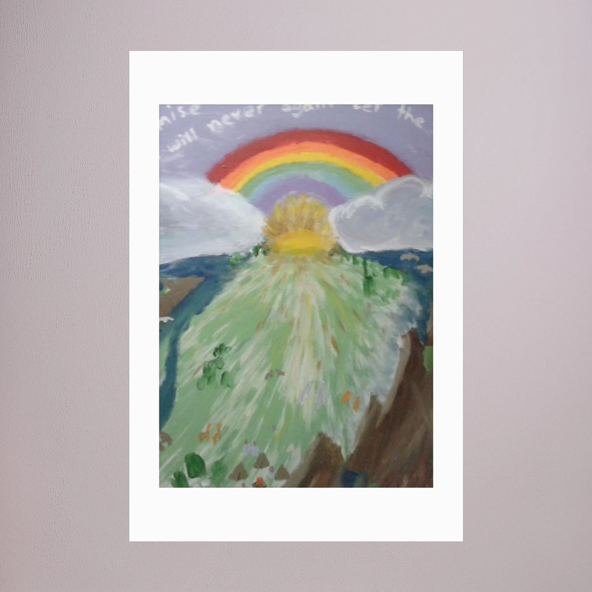 Paper Print art of JL : Noah's Ark