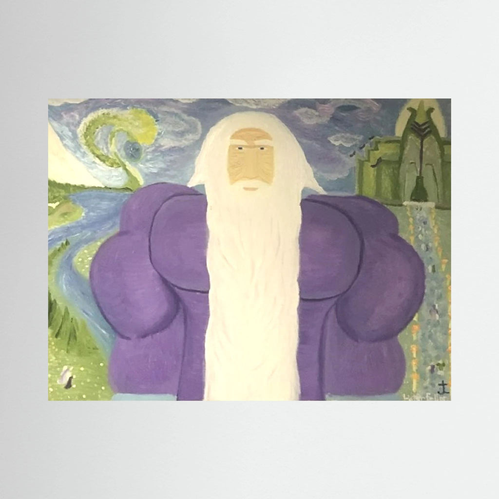 Paper Print art of JL : Waterfellon