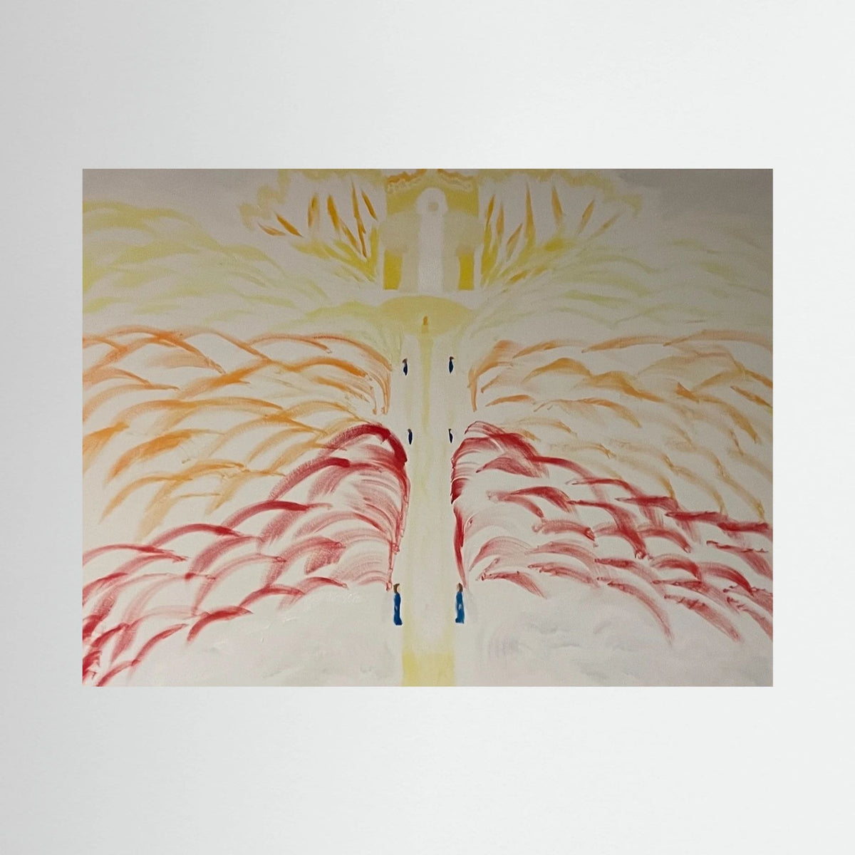 Paper Print art of JL : Message to God's Throne