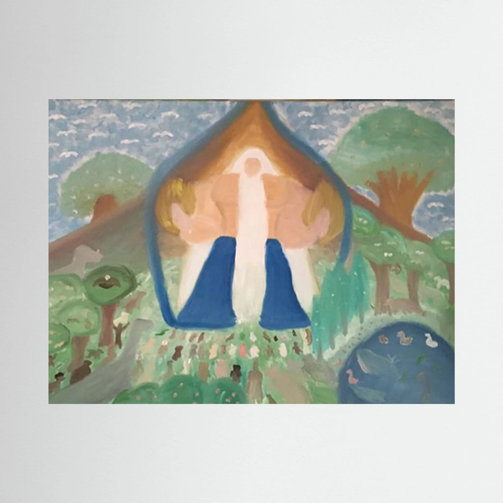 Paper Print art of JL : Garden of Edin 2