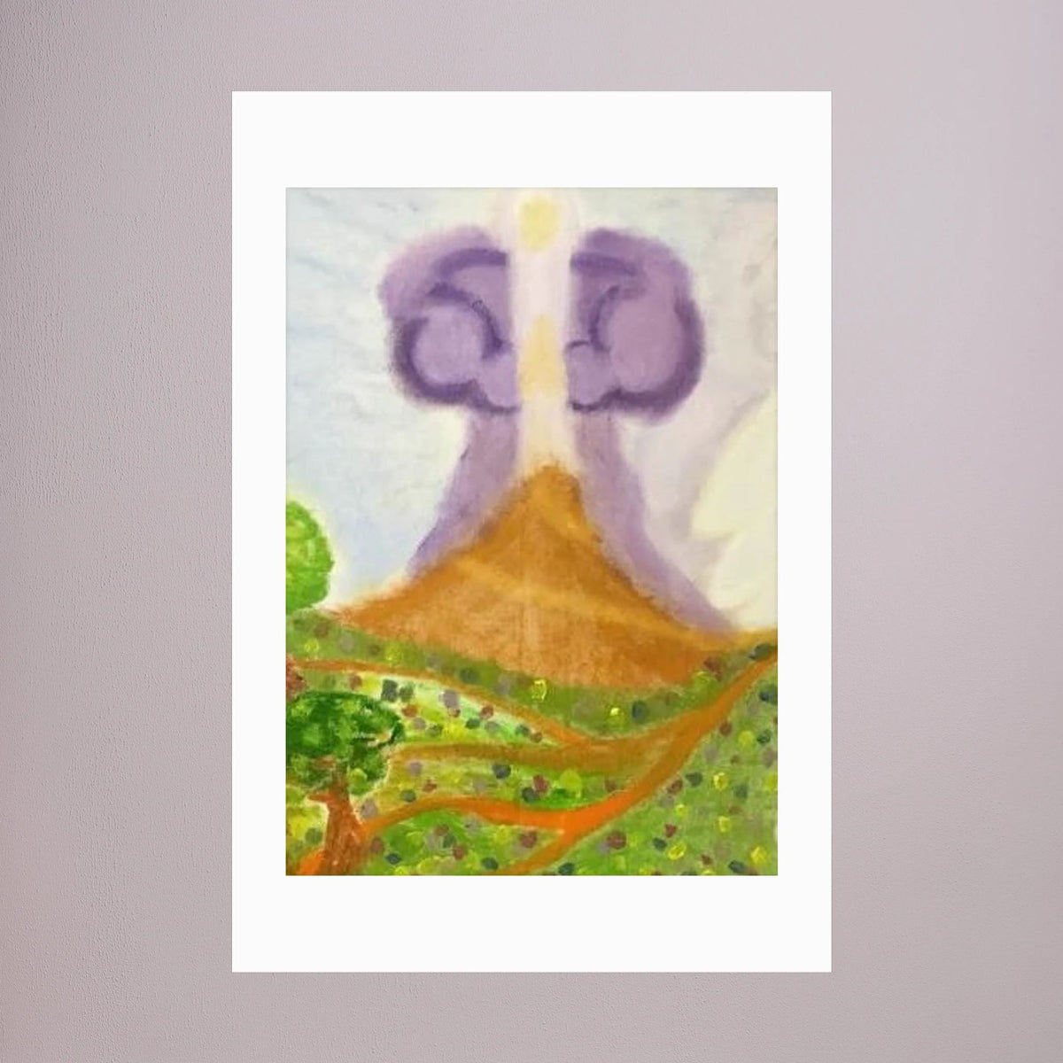 Paper Print art of JL : Forever Flag